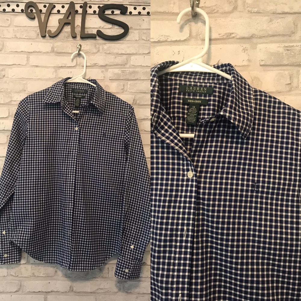 Lauren Ralph Lauren Plaid Button Down
